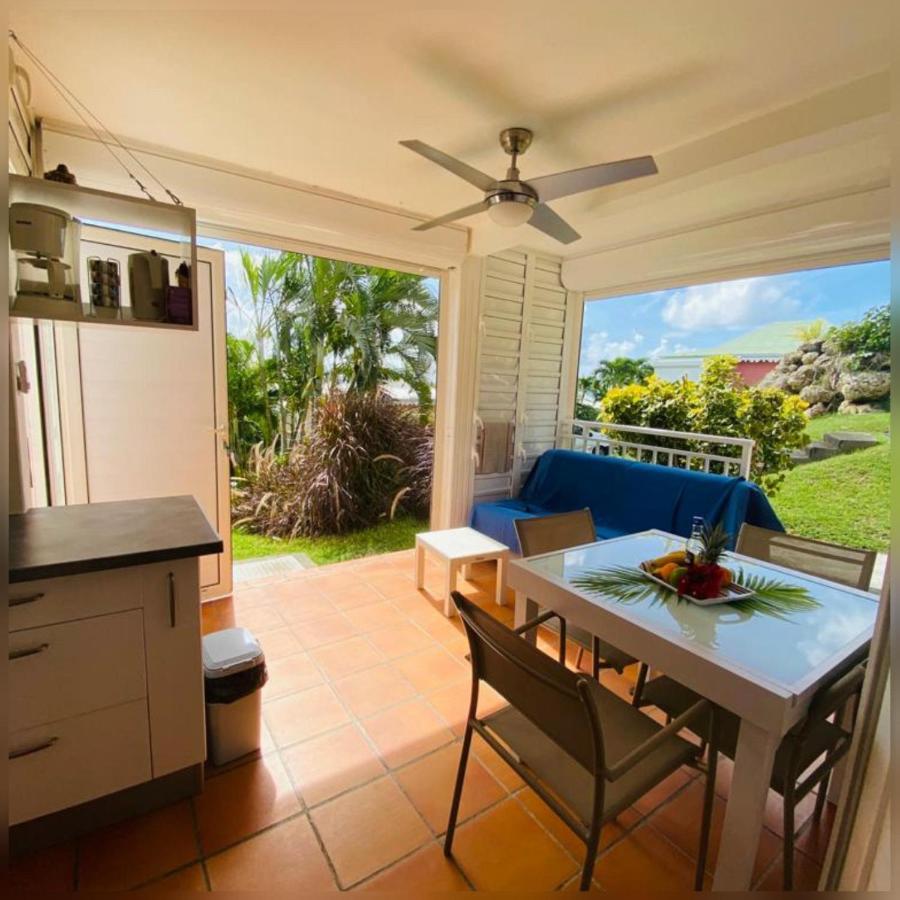 Appartement Rez-De-Chaussee De Villa A 1 Minute De La Plage Saint-Francois  Luaran gambar